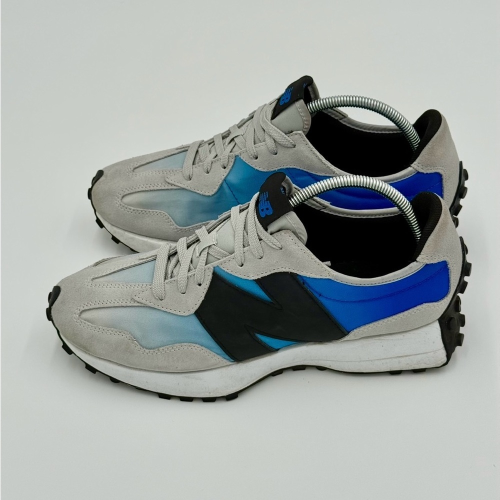New Balance Men's Athletic Shoes Gray Black Blue